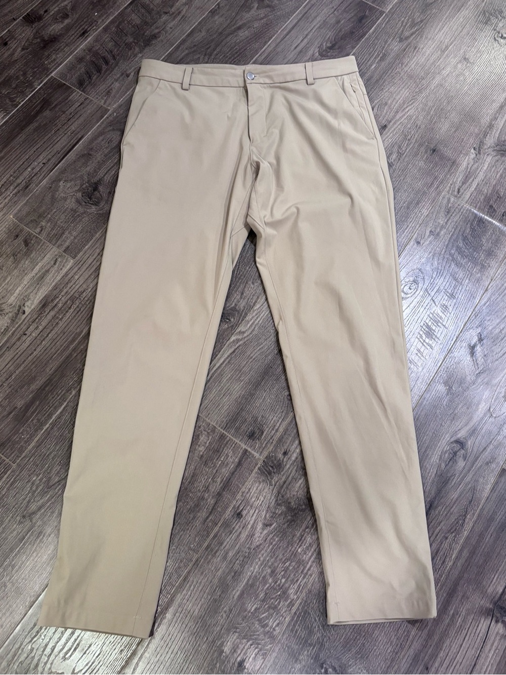 Lululemon ABC Commission Casual Pants Beige Khaki 
Size : 34
